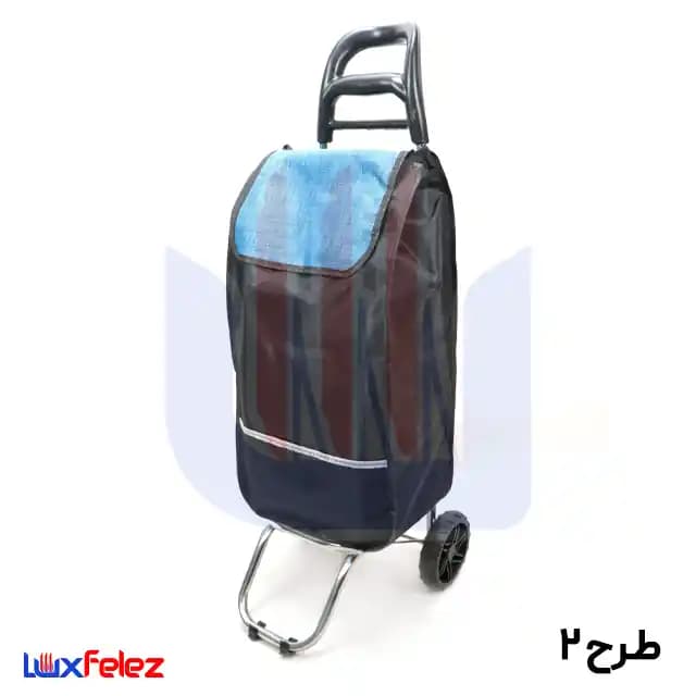 چرخ خرید مارال مدل اسپرت دسته پلاستیکی کد ۵۳۲ — تصویر ۲