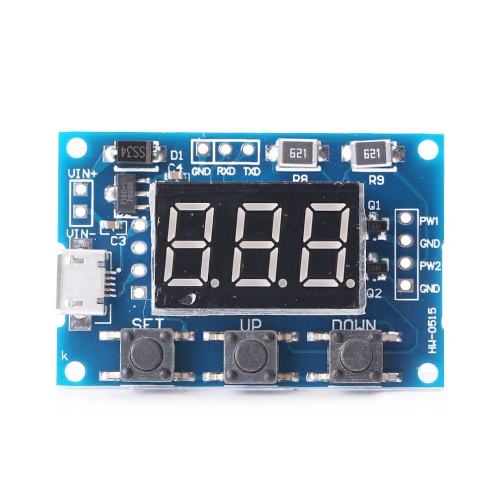 ماژول PWM ژنراتور 2 کاناله به همراه نمایشگر مدل HW-0515