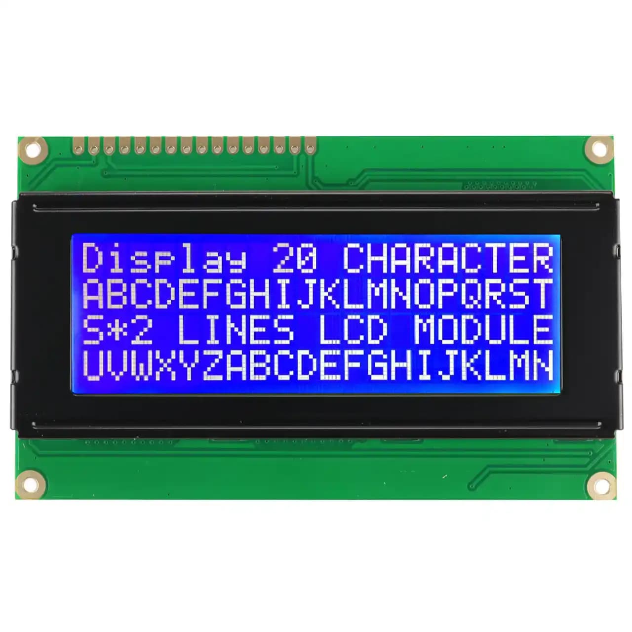 LCD کاراکتری 20×4 بک لایت آبی LCD2004