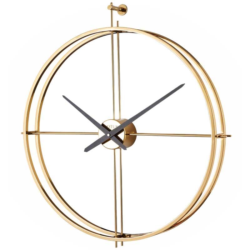 ساعت دیواری فلزی WILHELM کد M-18030 طلایی