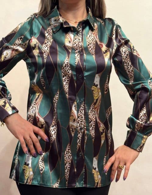 شومیز ساتن کد 1029