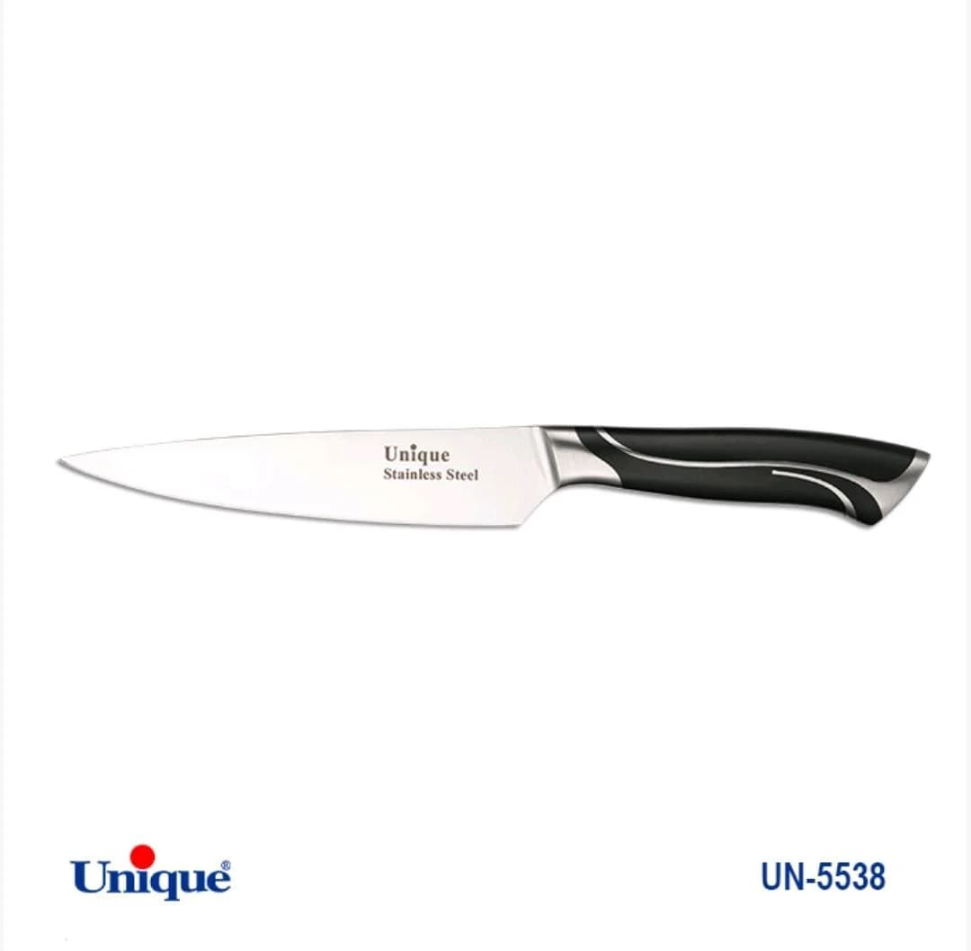 کارد تک آشپزخانه 5.5 یونیک کد UN-5538 طرح خط دار