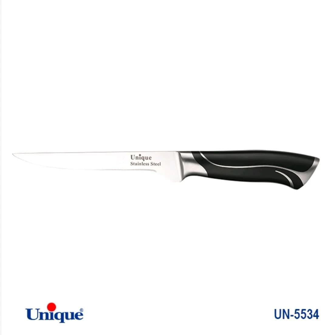 کارد تک آشپزخانه 6 یونیک کد UN-5534 طرح خط دار