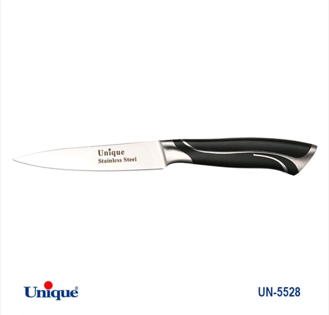 کارد تک آشپزخانه 4.25 یونیک کد UN-5528 طرح خط دار
