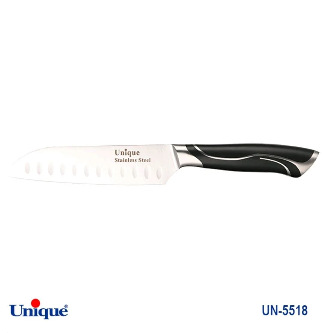 کارد تک آشپزخانه 5 سانتاکو یونیک کد UN-5518 طرح خط دار