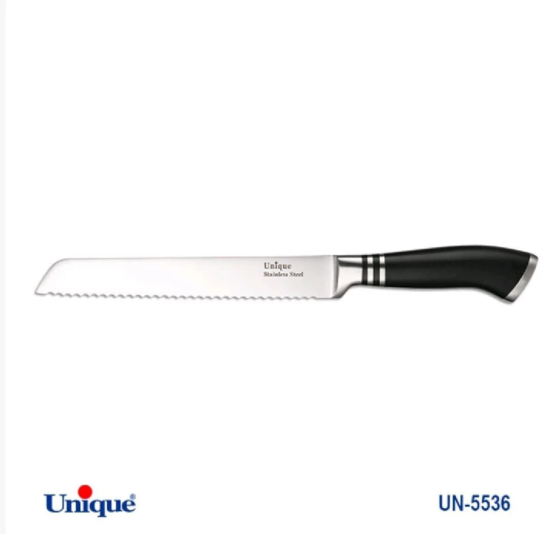 کارد تک نان آشپزخانه 8 یونیک کد UN-5536 طرح ساده