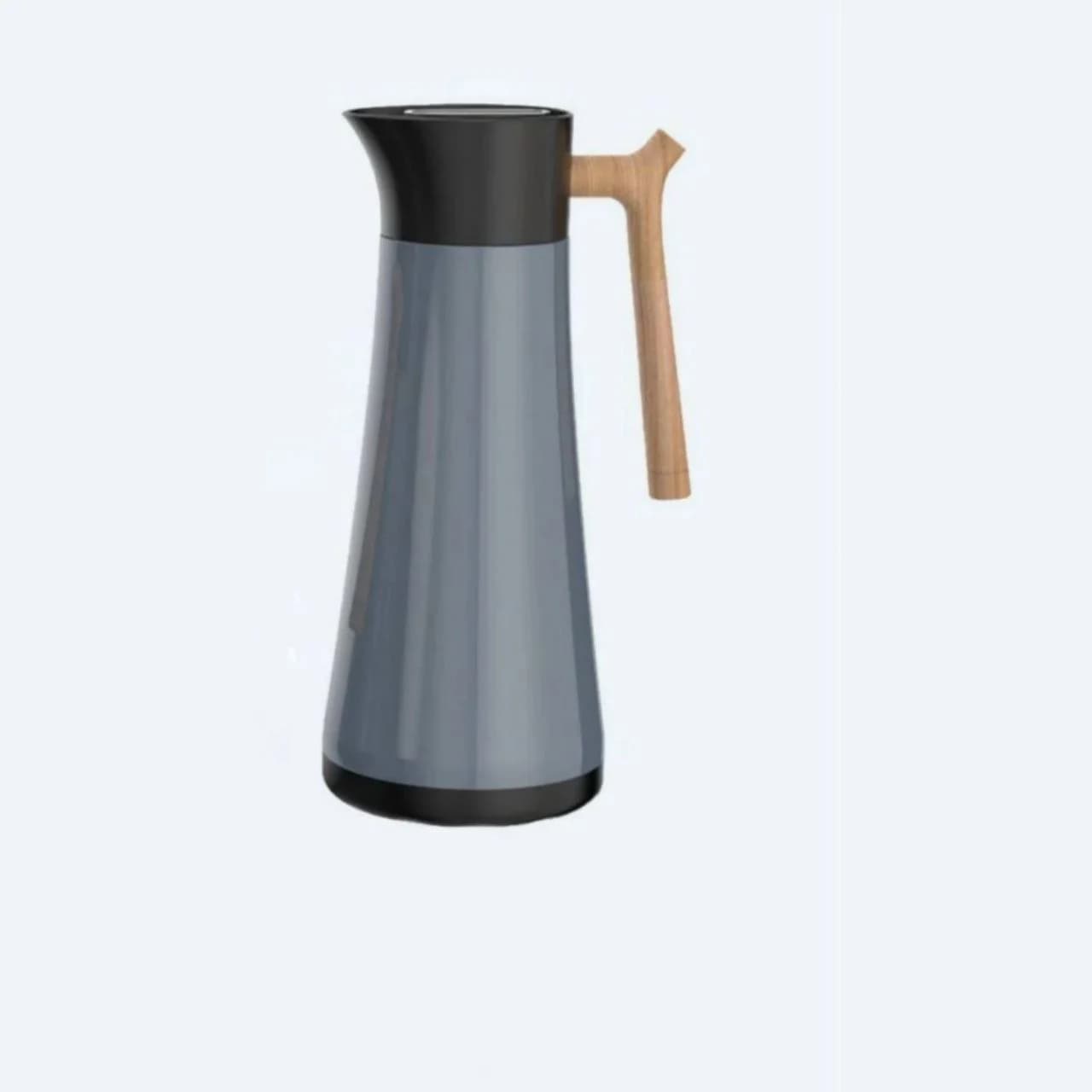 فلاسک 1لیتر تیتانیوم ام جی اس MGS دسته چوبی کد VJ3112