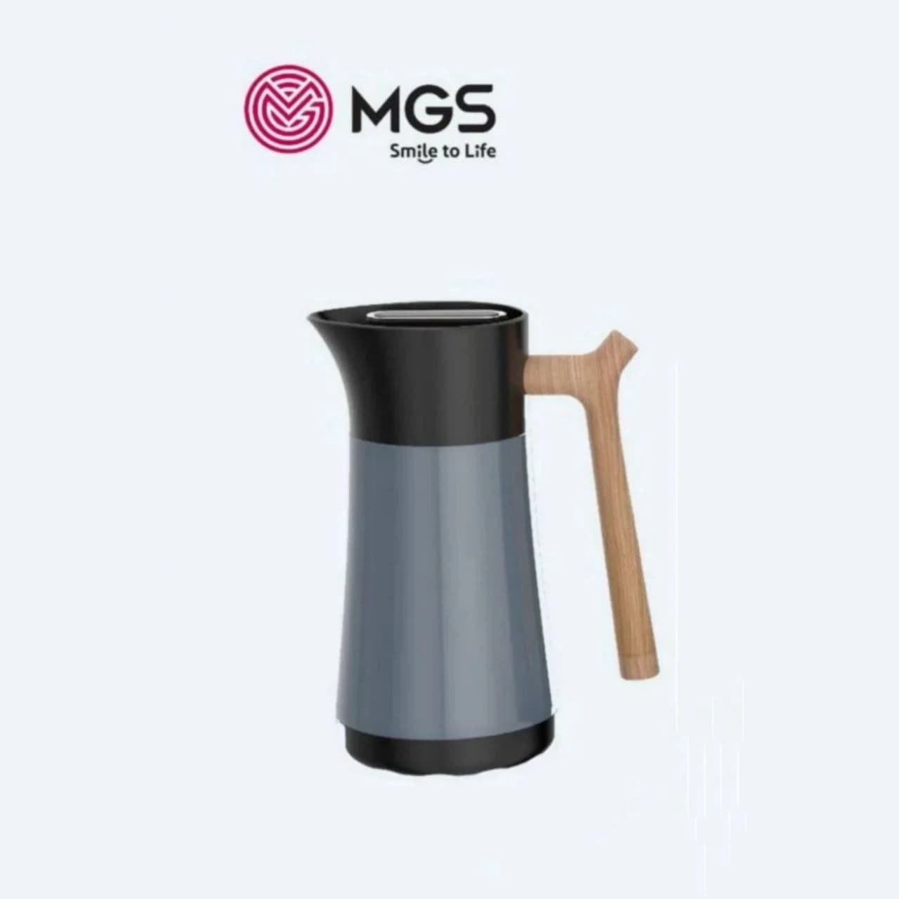 فلاسک 0/35 لیتر تیتانیوم ام جی اس MGS دسته چوبی کد VJ3110