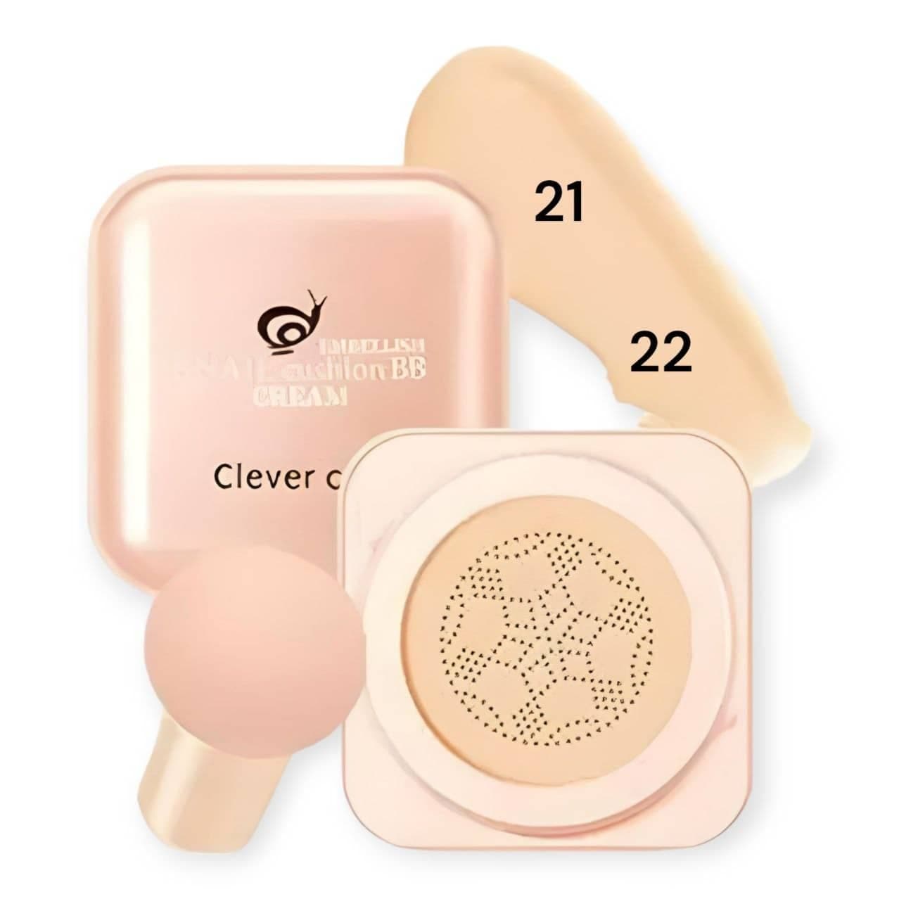 کوشن بی بی BB کرم حلزون کلور کت Clever Cat شماره 21 و 22