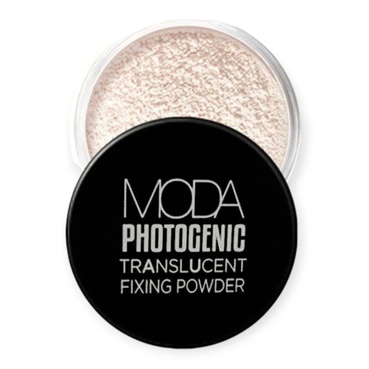 پودر بیک سفید موداMODA مدل Translucent Fixing Powder