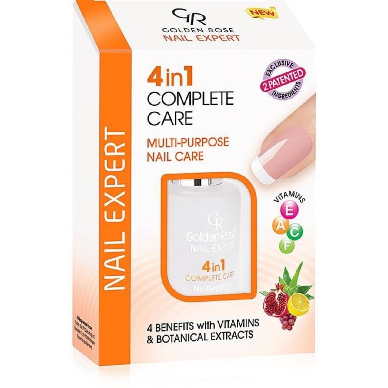 لاک درمانی تقویت کننده ناخن گلدن‌رزGOLDENROSE مدل 4in1 Complete Care حجم 11 میلی لیتر — تصویر ۲