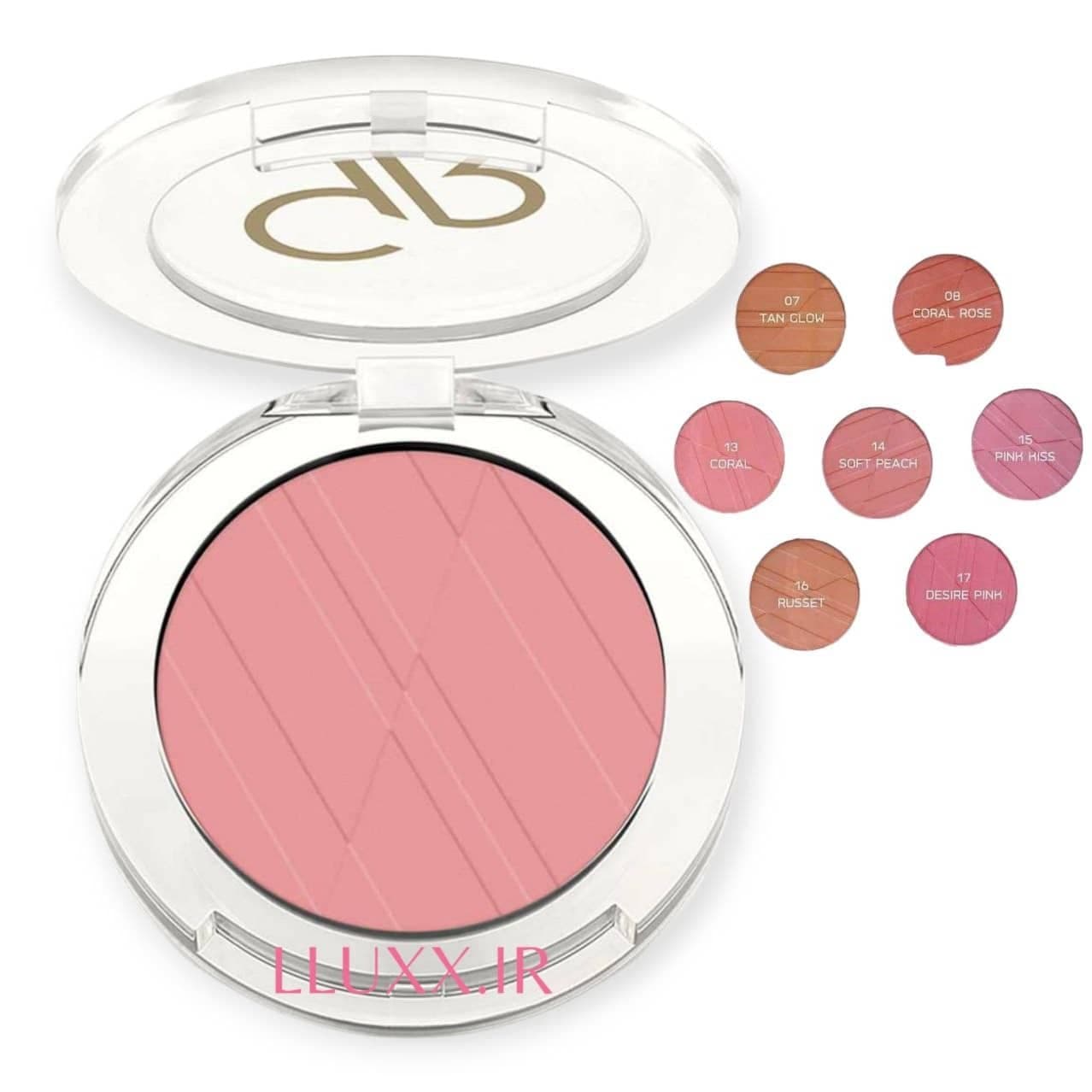 رژگونه پودری گلدن‌رزGOLDENROSE مدل Powder Blush