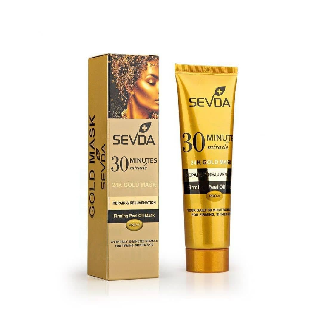 ماسک کلاژن طلا سودا SEVDA مدل Repair And Rejuvenation حجم 100 میلی لیتر — تصویر ۳