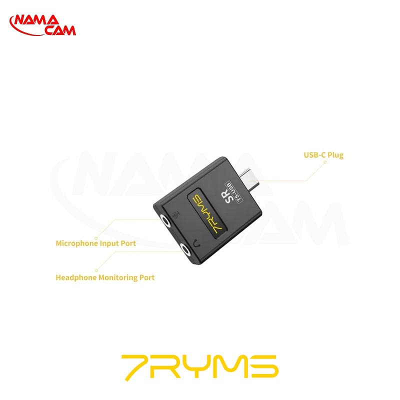 آداپتور اتصال میکروفون تایپ C سون ریمز – 7RYMS SR TS-USB — تصویر ۵