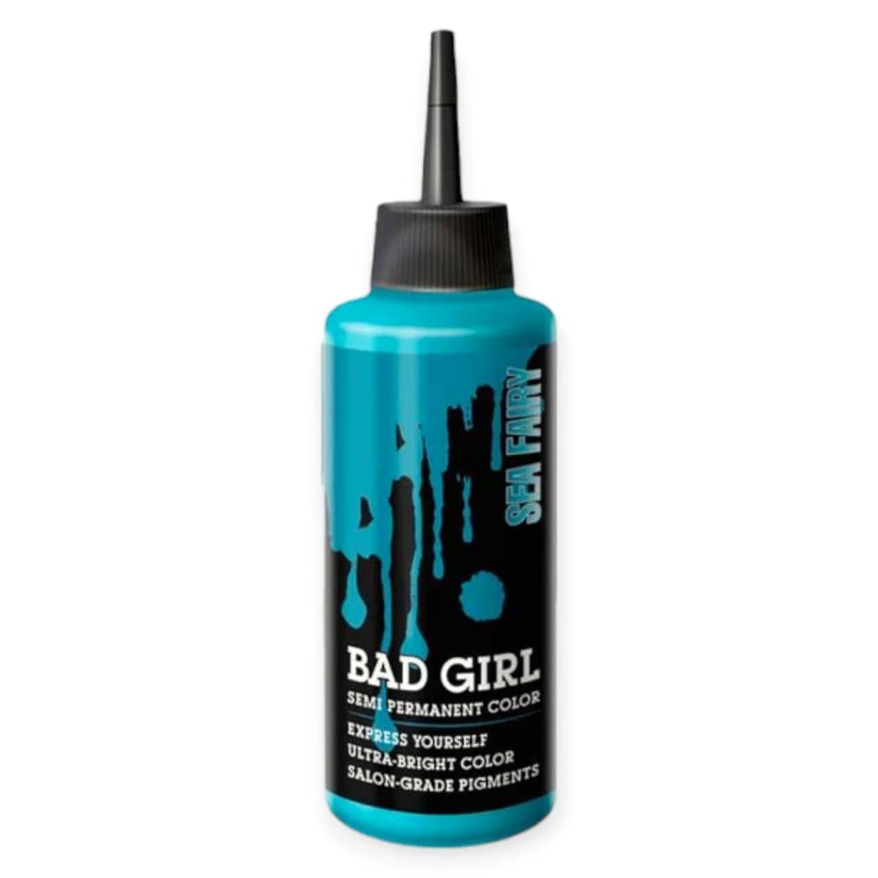 شامپو رنگی بد گرل BAD GIRL رنگ فیروزه ای مدل SEA FAIRY حجم 150 میلی لیتر