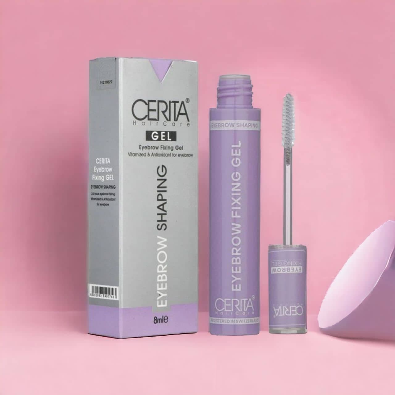 ژل تثبیت‌ کننده ابرو سریتا CERITA مدل Eyebrow shaping حجم 8 میلی لیتر — تصویر ۴