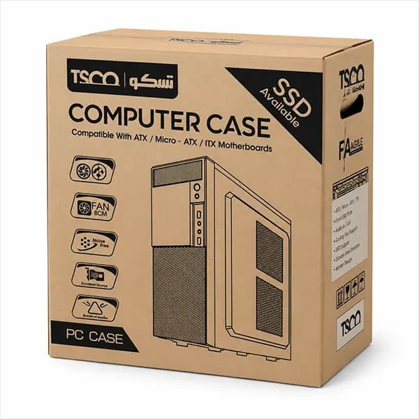 کیس کامپیوتر تسکو مدل TC 4485 FA — تصویر ۲