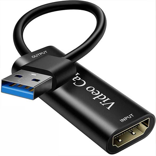 کارت کپچر HD 1080P استریم کارت ضبط پخش، آموزش، نینتندو سوییچ، PS5، ایکسباکس VIXLW 4K HDMI