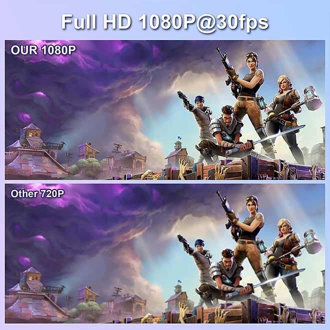 کارت کپچر HD 1080P استریم کارت ضبط پخش، آموزش، نینتندو سوییچ، PS5، ایکس‌باکس VIXLW 4K HDMI — تصویر ۴