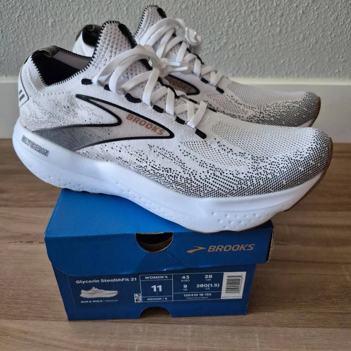 کتونی رانینگ بروکس Brooks Womens Glycerin 21 Running Shoes — تصویر ۴
