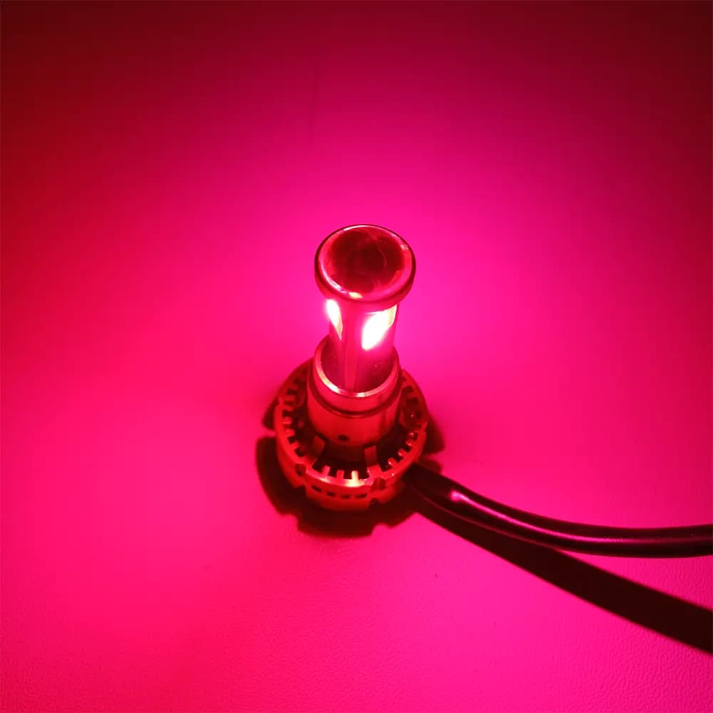 هدلایت 4 رنگ 5 حالته 3 طرفه ترانس دار کد 02 مناسب برای موتورسیکلت و ماشین — تصویر ۴
