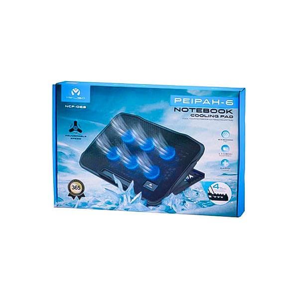 پایه خنک کننده 6 فن لپ تاپ Mikuso مدل NCP-066 — تصویر ۲