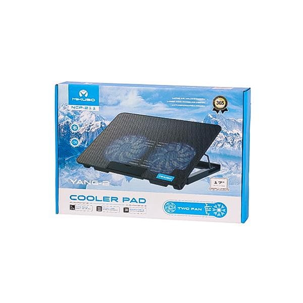 پایه خنک کننده 2 فن لپ تاپ Mikuso مدل NCP-211 — تصویر ۲