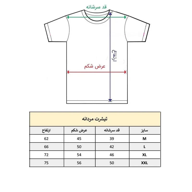 تیشرت آستین کوتاه مردانه مدل کلمه انگلیسی کد 949 جنس نخ و پلی استر — تصویر ۳
