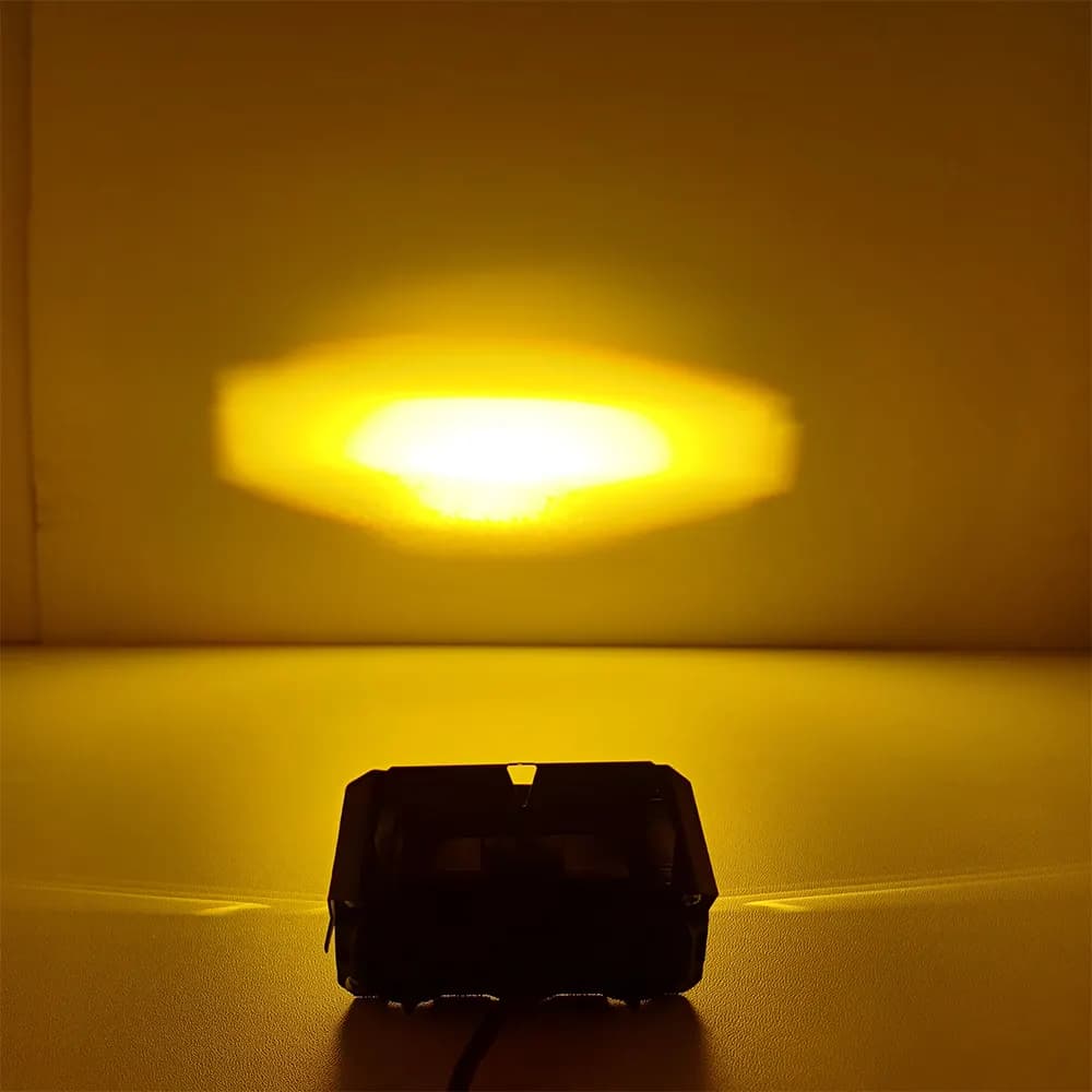 پروژکتور فن دار سه لنز کد 24 مناسب برای موتورسیکلت و ماشین — تصویر ۴