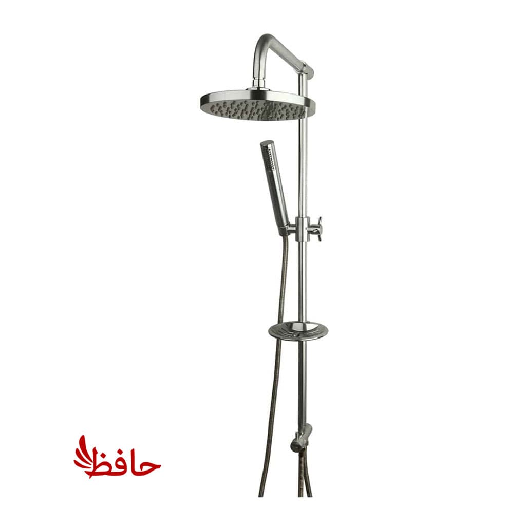 علم دوش دوکاره راسان مدل تینا کروم مات