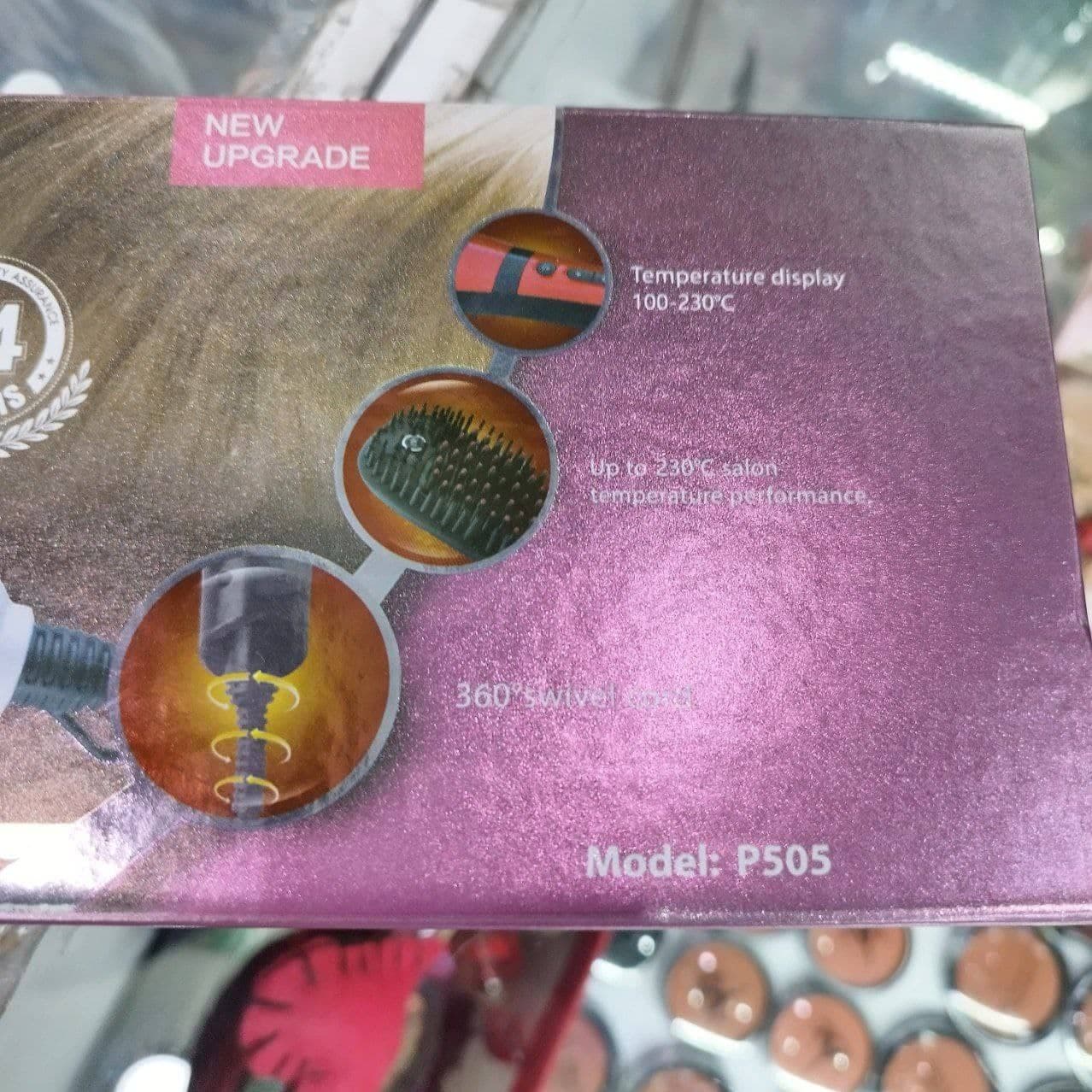 برس حرارتی بخور دار پاور تاچ POWER TOUCH مدل P505 — تصویر ۵
