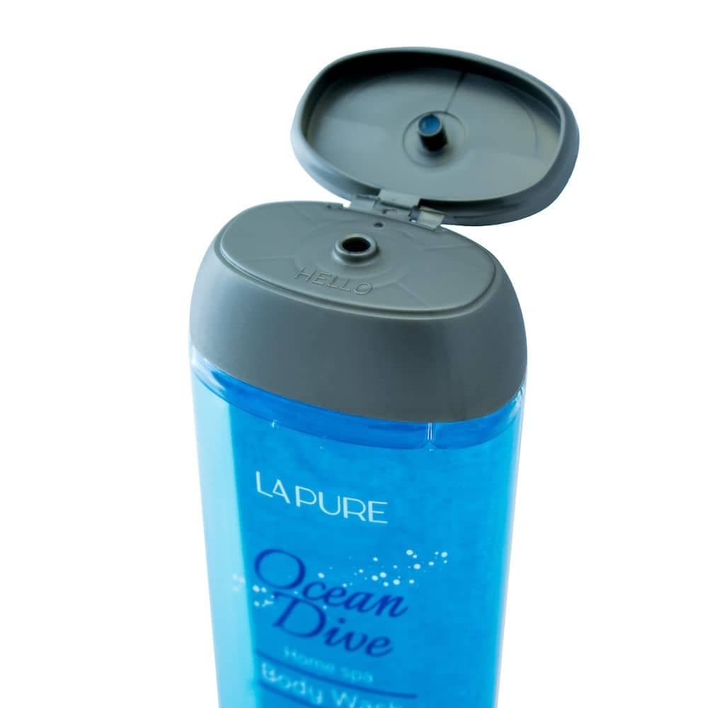 شامپو بدن شفاف لپیور LAPURE مدل اوشن دایو حجم 414 میلی لیتر — تصویر ۳