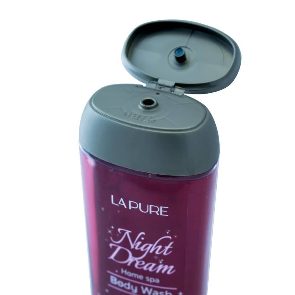 شامپو بدن شفاف لپیور LAPURE مدل نایت دریم حجم 414 میلی لیتر — تصویر ۳