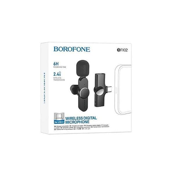 میکروفون بی سیم تایپ سی بروفون مدل BFK12 — تصویر ۲
