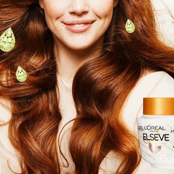 ماسک مو لورآلپاریسLOREAL مدل السیو Elsive حاوی روغن نارگیل مناسب موهای نرمال و خشک 300 میلی لیتر — تصویر ۲