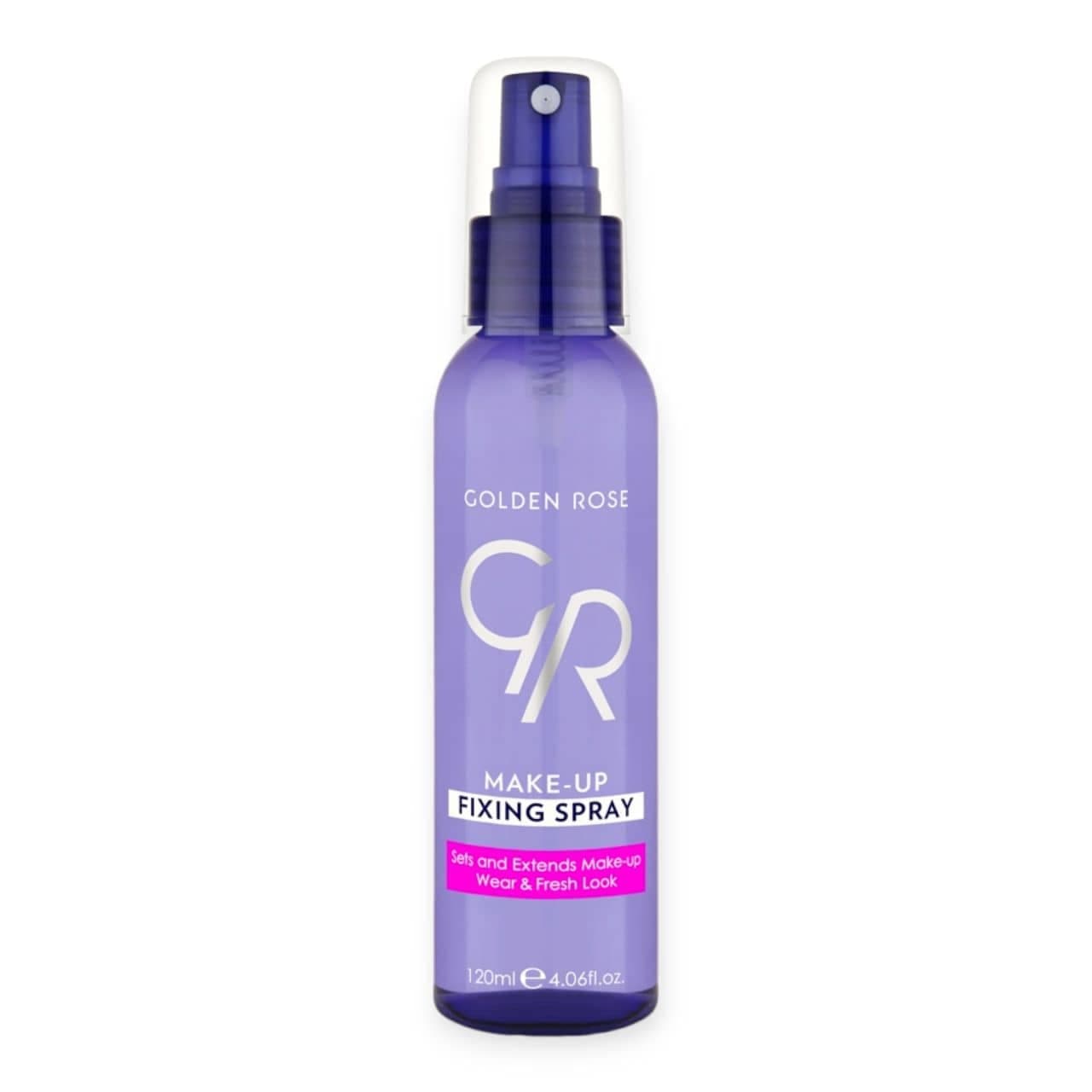 اسپری فیکساتور گلدن‌رزGOLDENROSE مدل فیکسینگ میکاپ حجم 120 میل