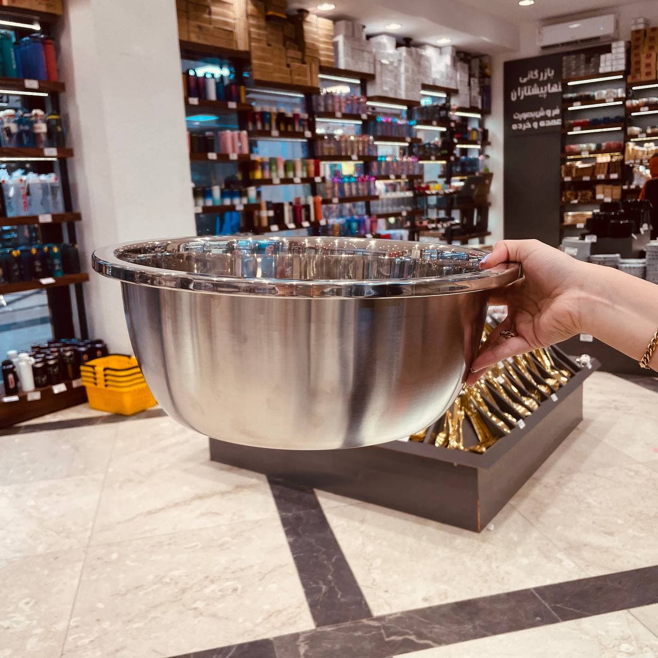 لگن استیل 36cm – 1336-TLP — تصویر ۲