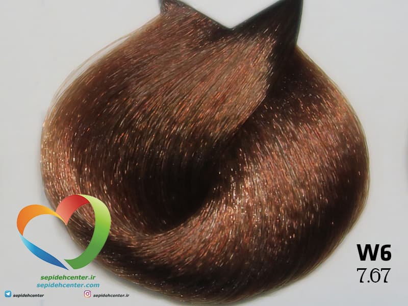 رنگ مو ی ترام کالر traum color بلوند فندقی متوسط W6 – 7.67