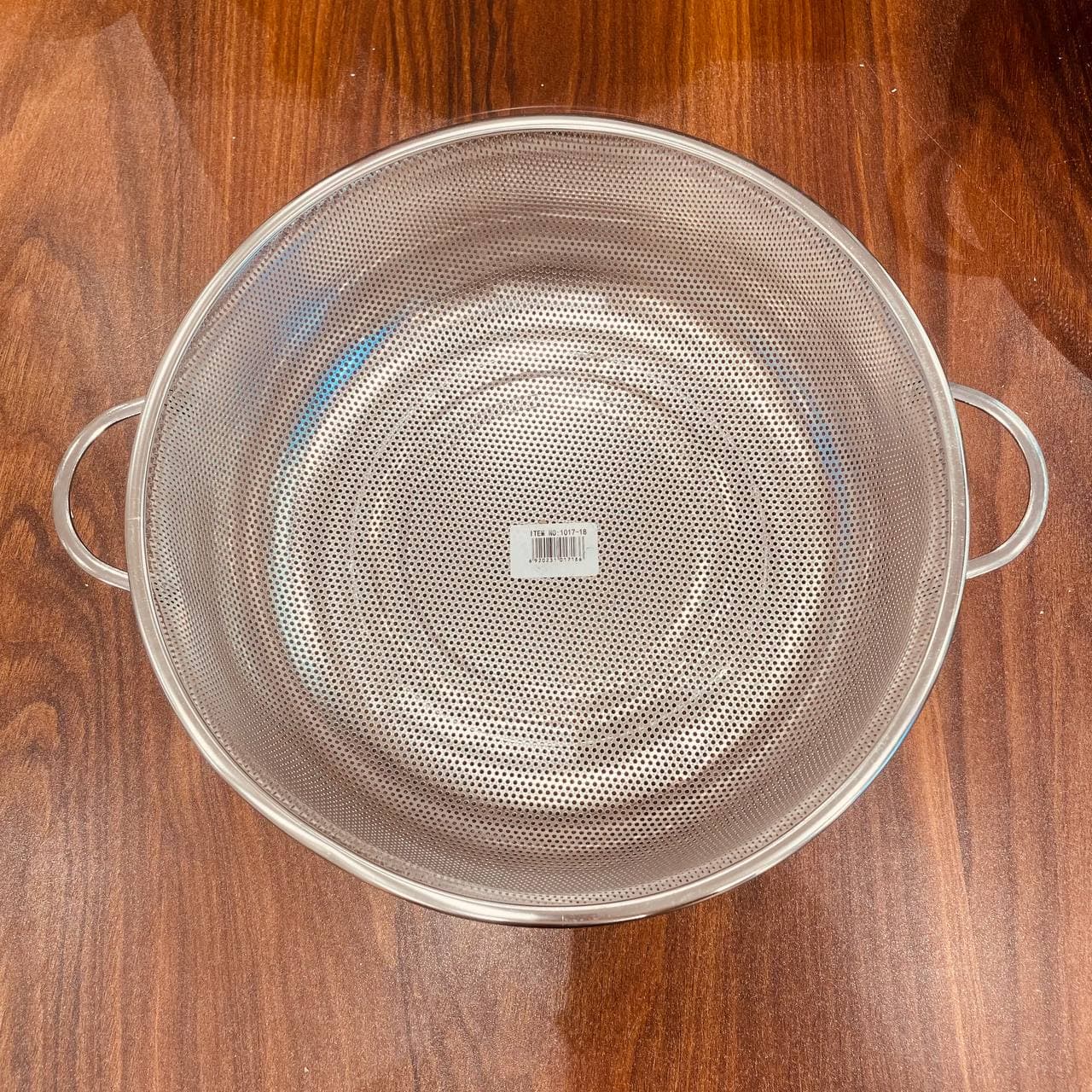 سبد استیل پانچ دسته دار گرد 31.5cm -1017-18