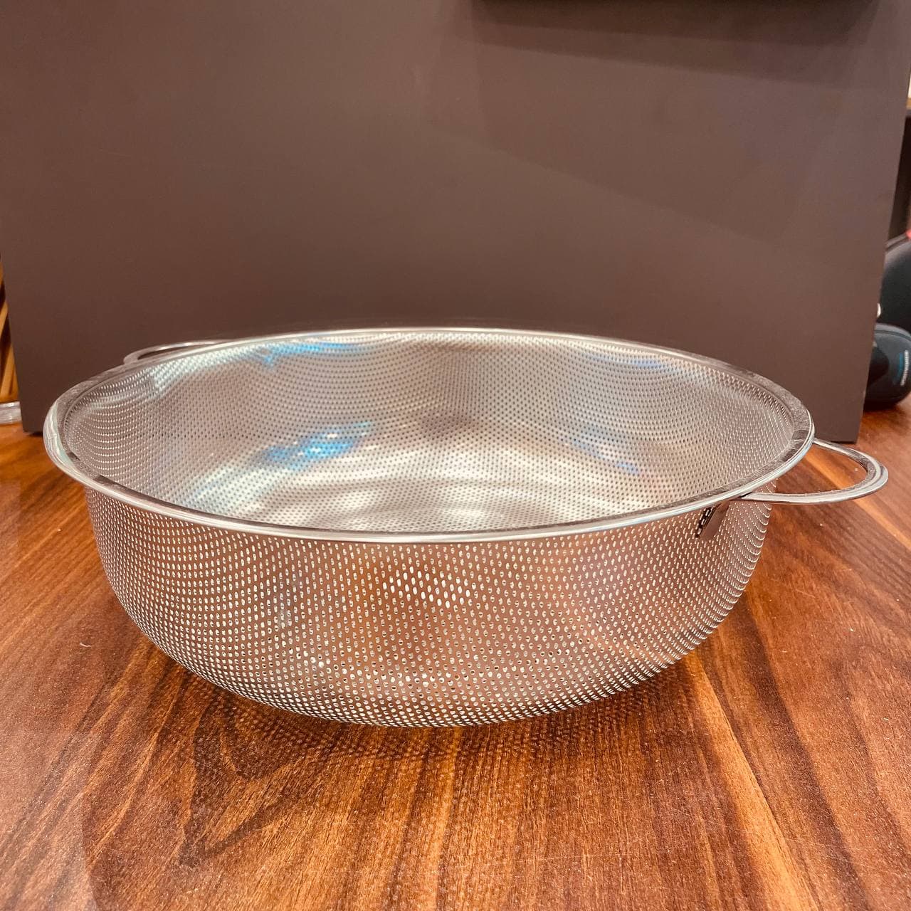 سبد استیل پانچ دسته دار گرد 31.5cm -1017-18 — تصویر ۳