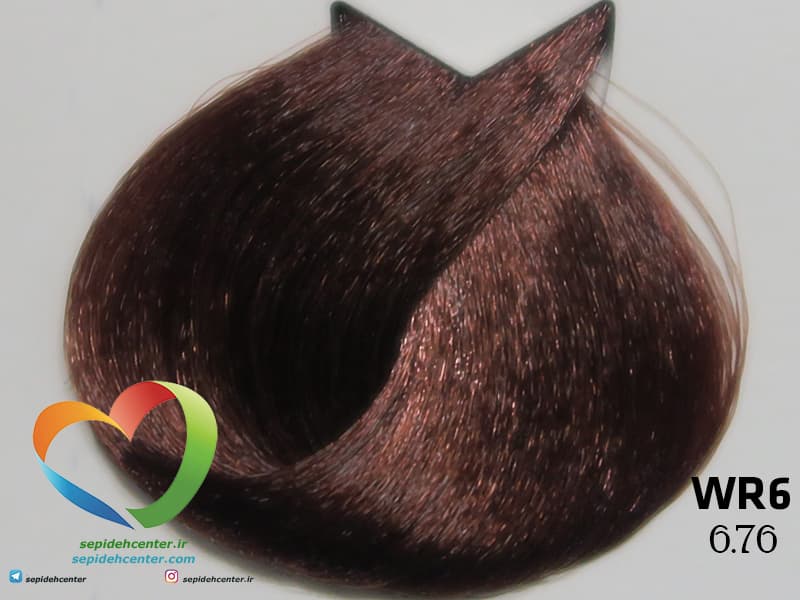 رنگ مو ی ترام کالر traum color ماهاگونی روشن WR6 6.76