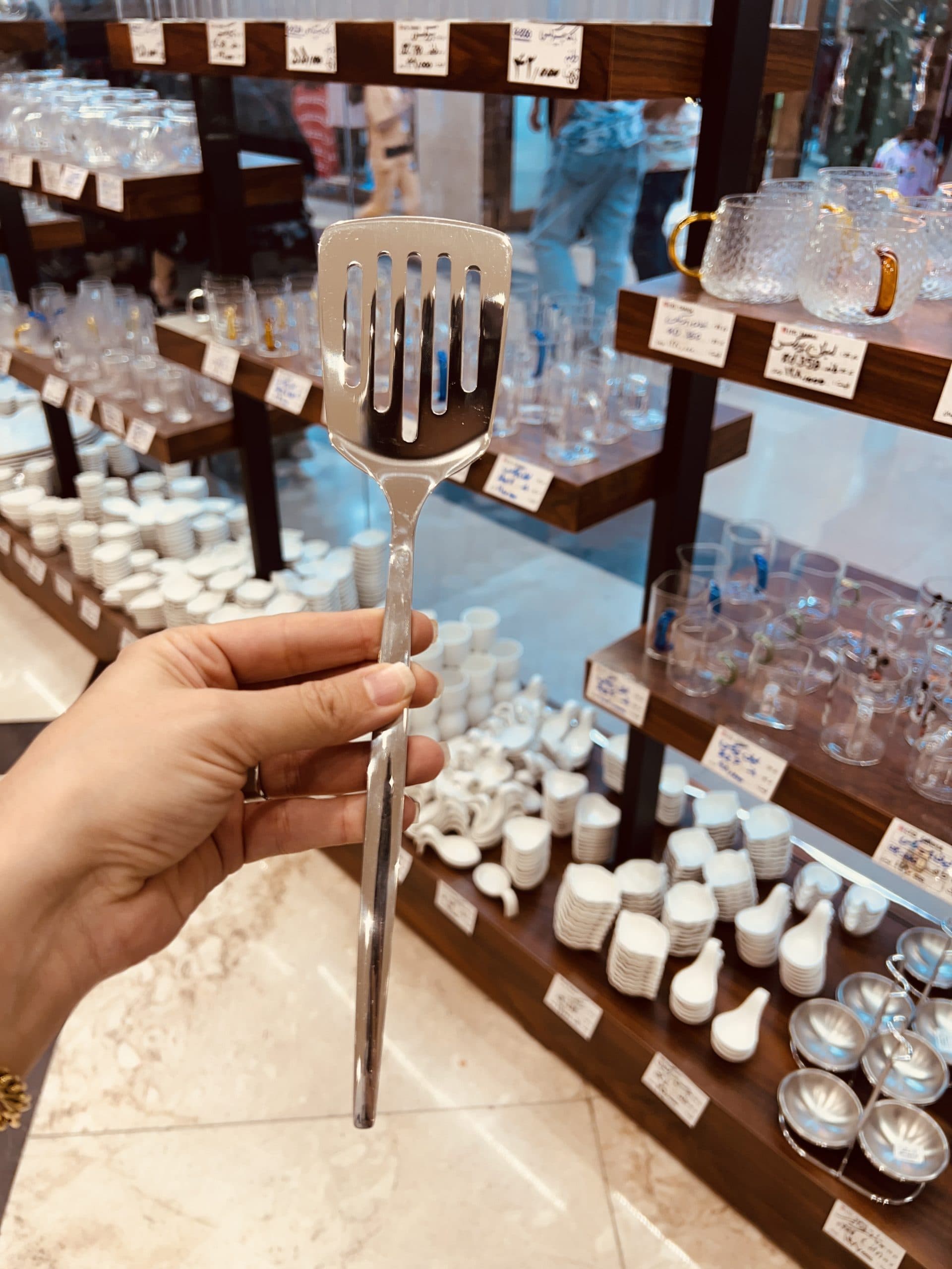 کفگیر شیار دار 7525 — تصویر ۳