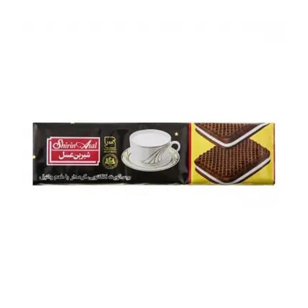 بیسکوییت کرمدار کاکائویی شیرین عسل – 110 گرمی