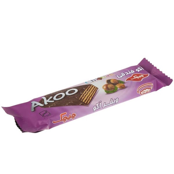 ویفر آکو فندقی چیچک 30 گرم