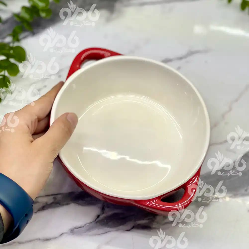 تابه چینی گرد دودسته دنی هوم رنگی 20سانت 65250