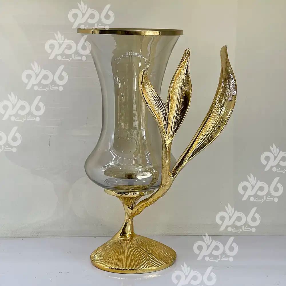 سرویس پذیرایی 5تکه طرح برگ بابلور 750/33 — تصویر ۳