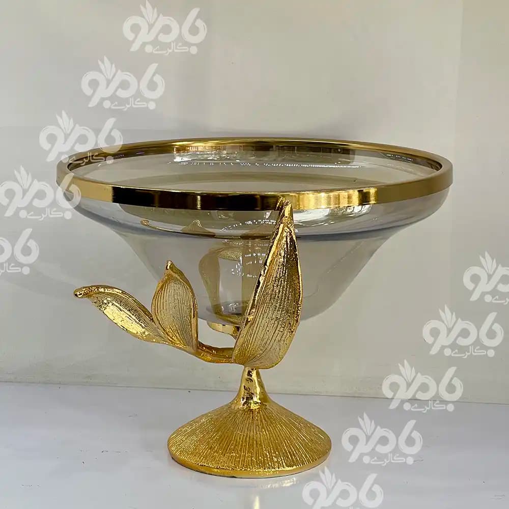 سرویس پذیرایی 5تکه طرح برگ بابلور 750/33 — تصویر ۴