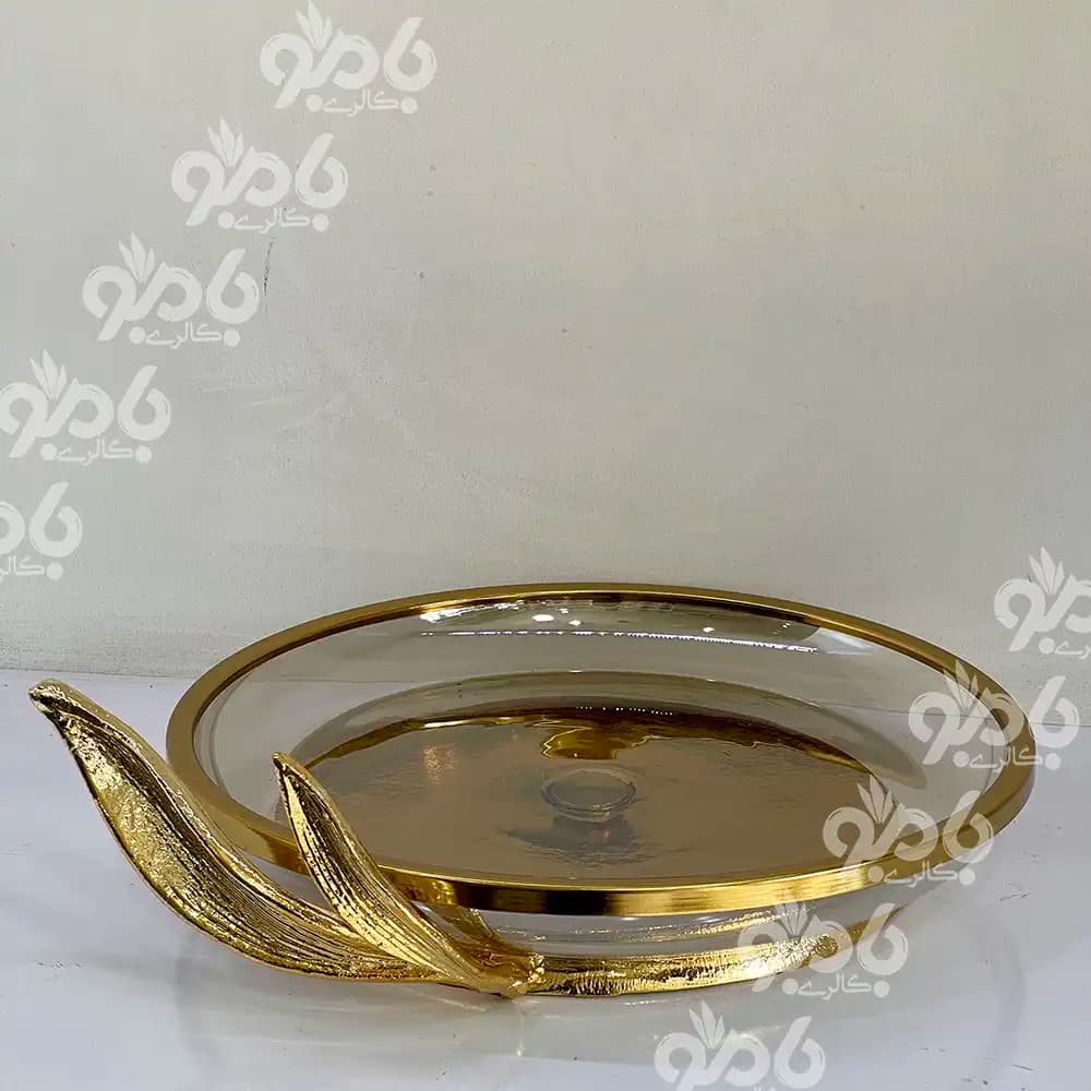 سرویس پذیرایی 5تکه طرح برگ بابلور 750/33 — تصویر ۵