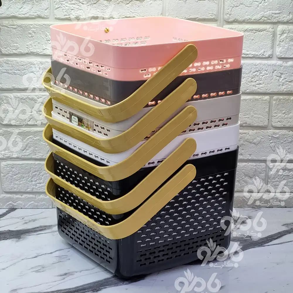 سبد نظم دهنده مربع بهنیا طرح ایکیا — تصویر ۵