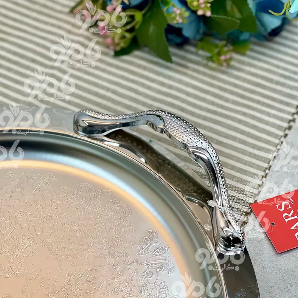 سینی استیل پارس گرد کد615 — تصویر ۲